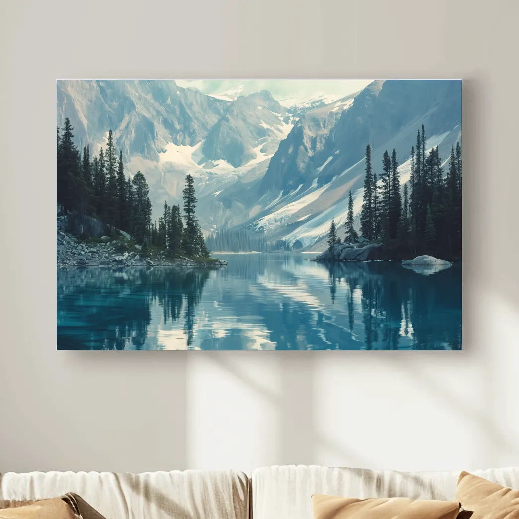 Rocky Mountains turquoise alpine lake photography, Pacific Northwest mountains