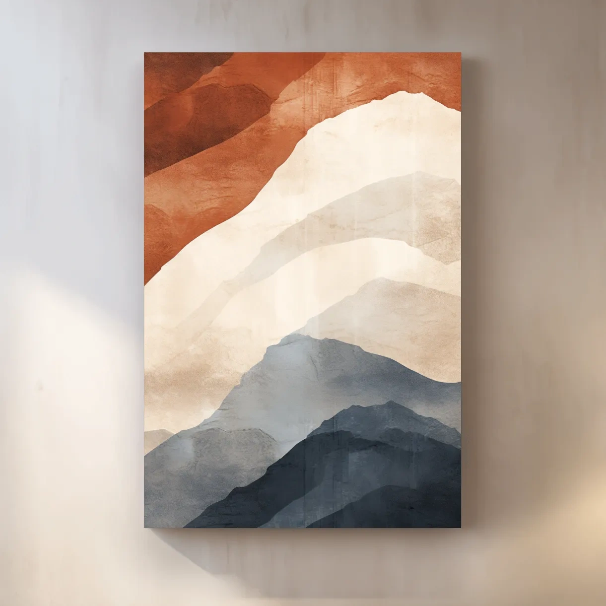 Mid century mountain patterns