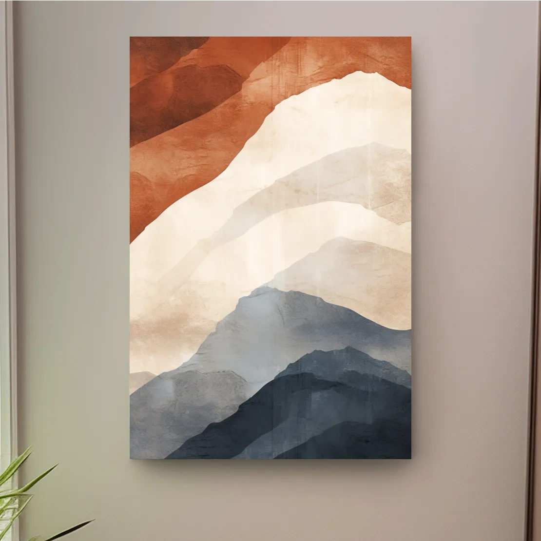 Mid century mountain patterns