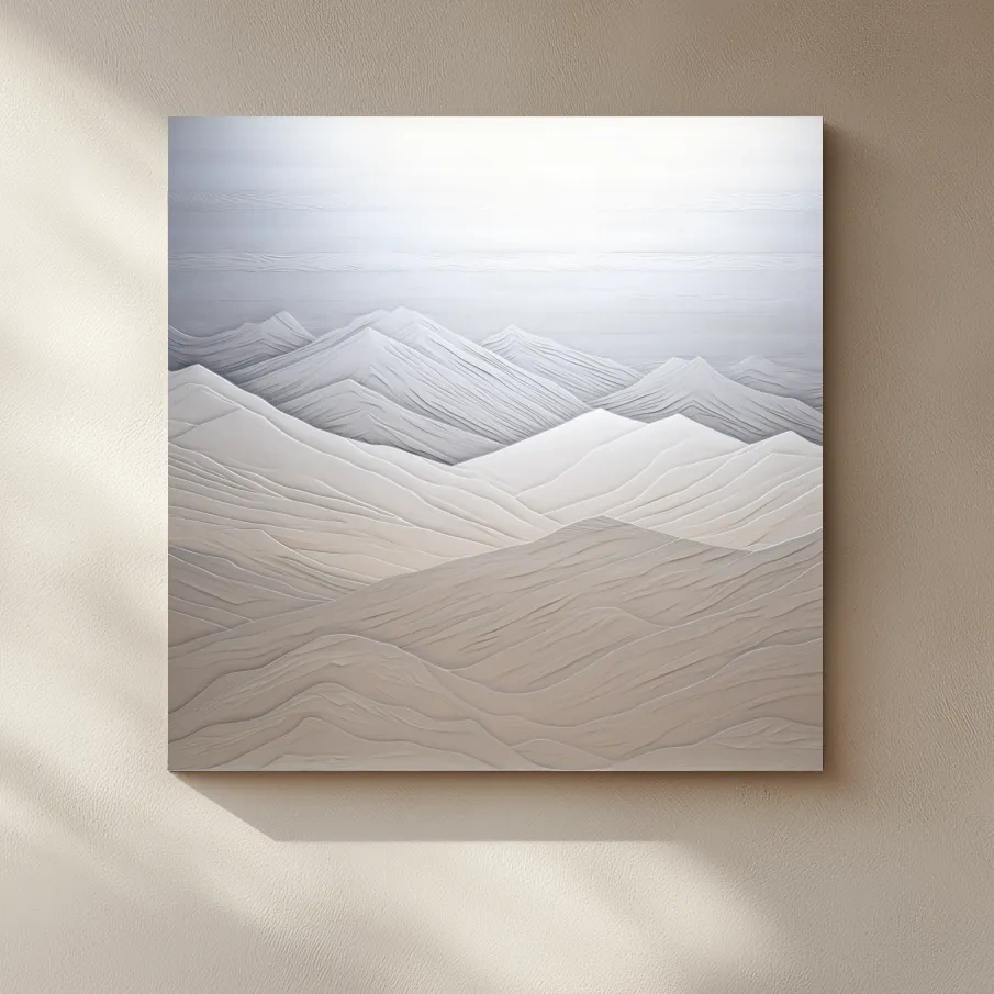 Rustic wood style mountain artwork